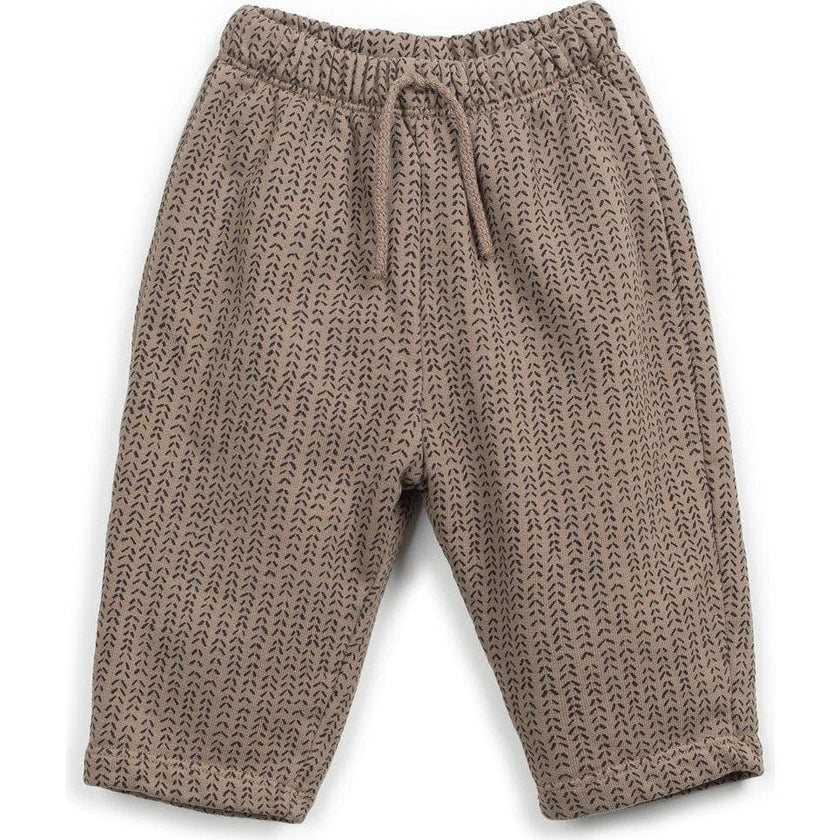 Abstract Fleece Trousers