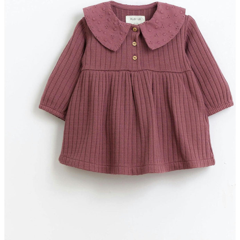 Three Button Collared Dress