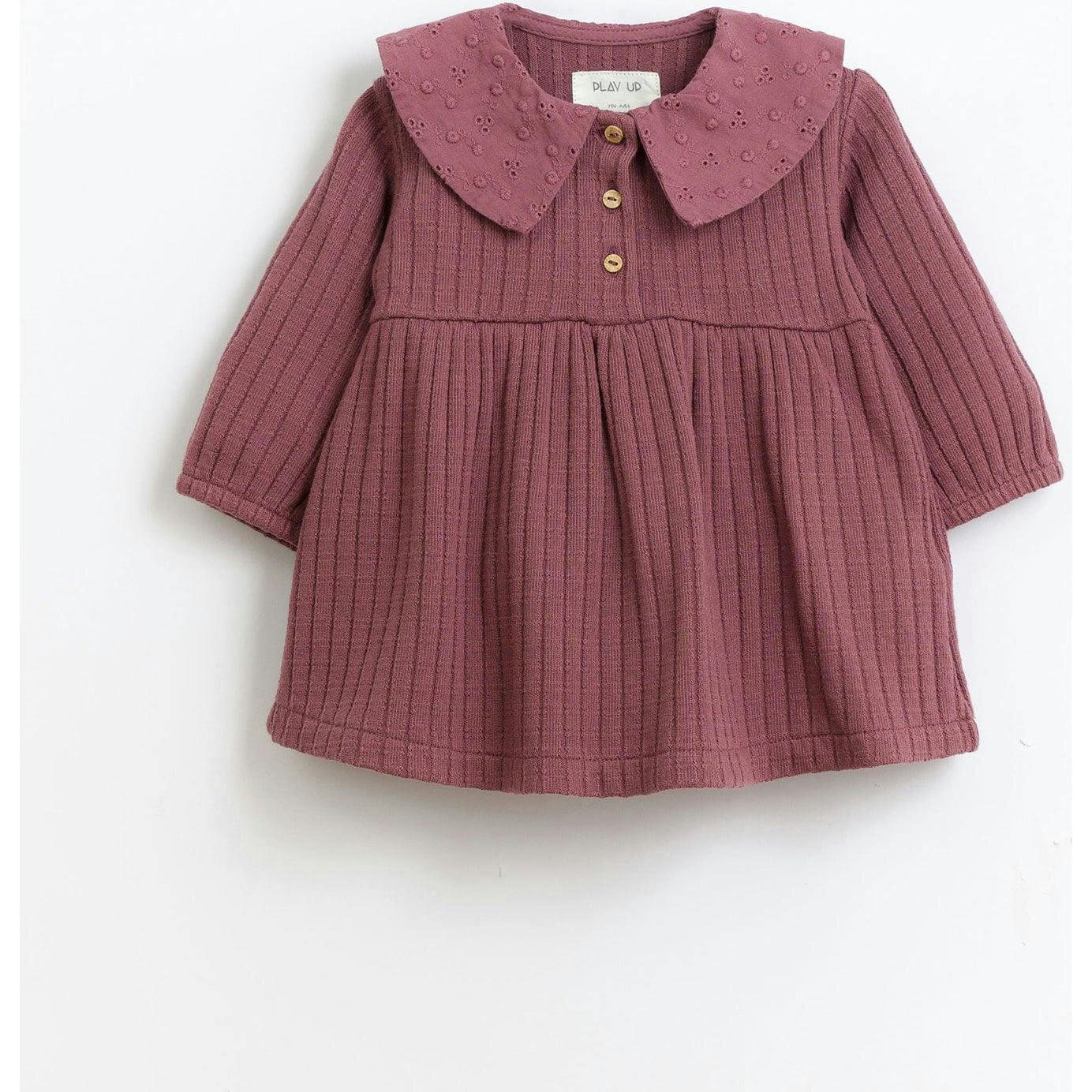 Three Button Collared Dress