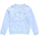 Mini Casey Crewneck Sweatshirt in Light Blue