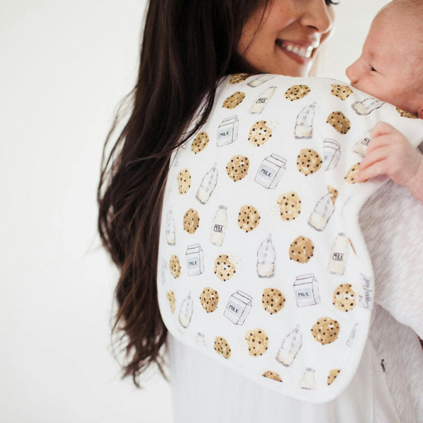 3 Pack Premium Burp Cloths - Chip