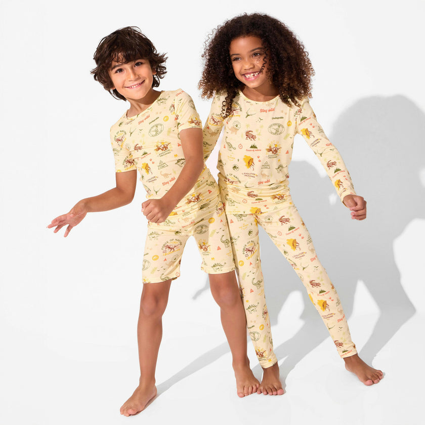 Jurassic Park: Origins Bamboo Kids Pajama Short Set