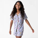 Minecraft Pixel Pals Bamboo Women's Pajama Short Set