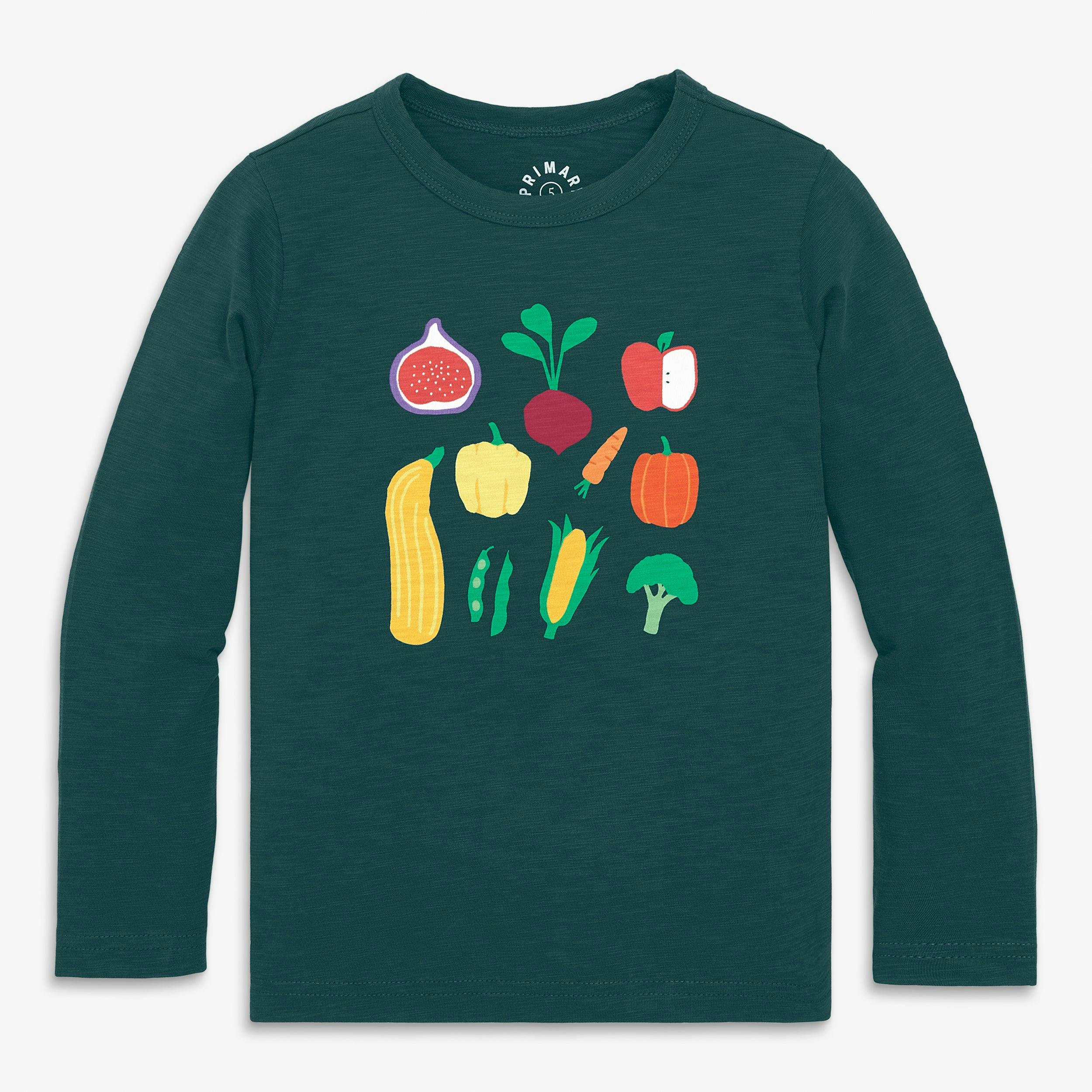 Kids long sleeve harvest tee