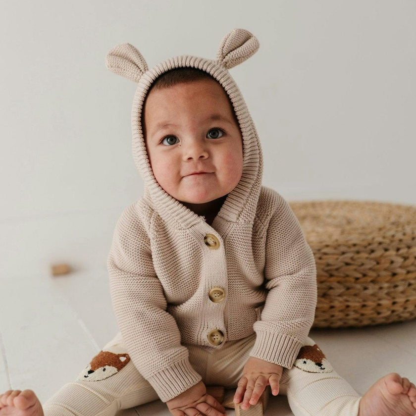 Knit Hoodie Portabella