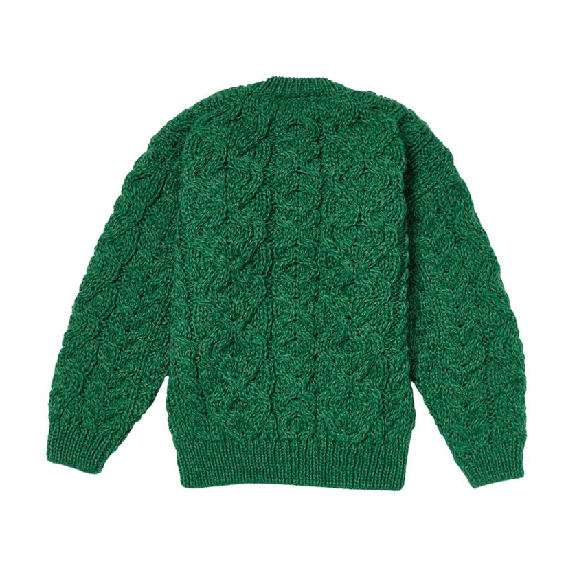 Hampstead Merino Cardigan - Intelligence Green