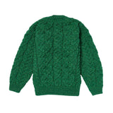 Hampstead Merino Cardigan - Intelligence Green