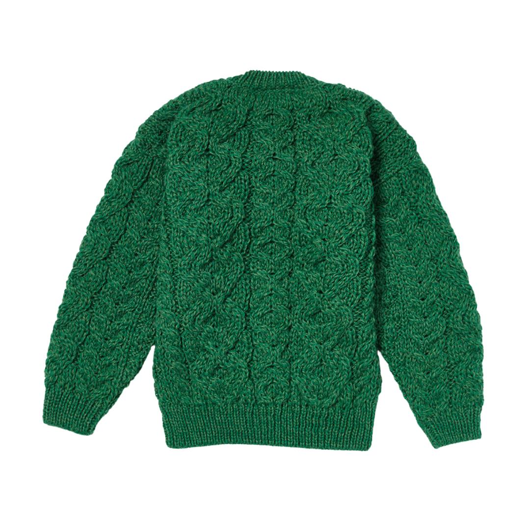 Hampstead Merino Cardigan - Intelligence Green
