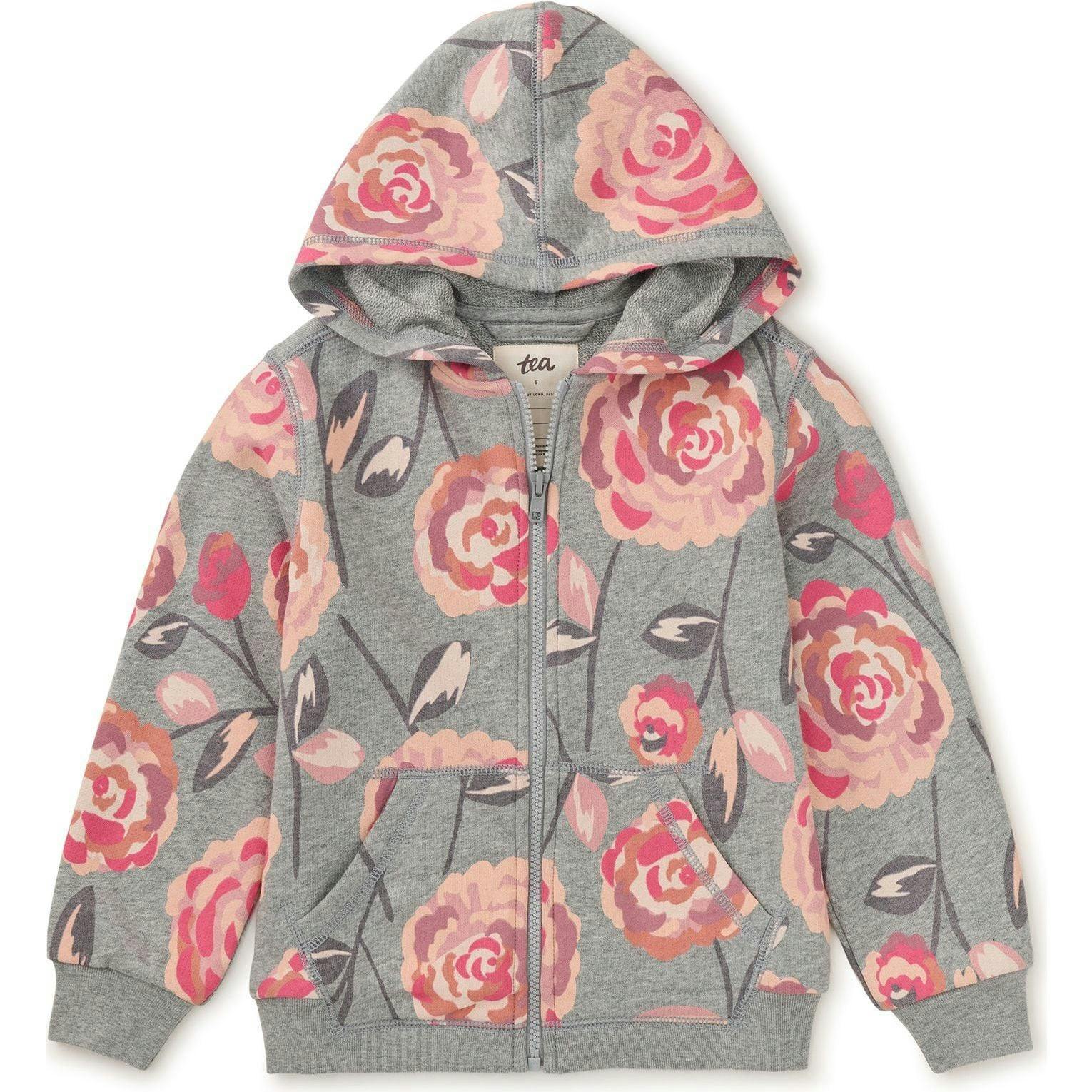 Good Sport Kangaroo Pocket Zip Hoodie, Grey