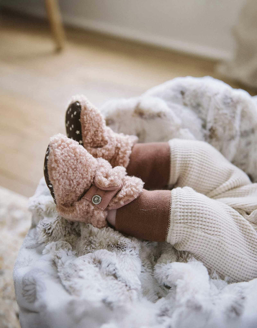 Sherpa Snap Booties