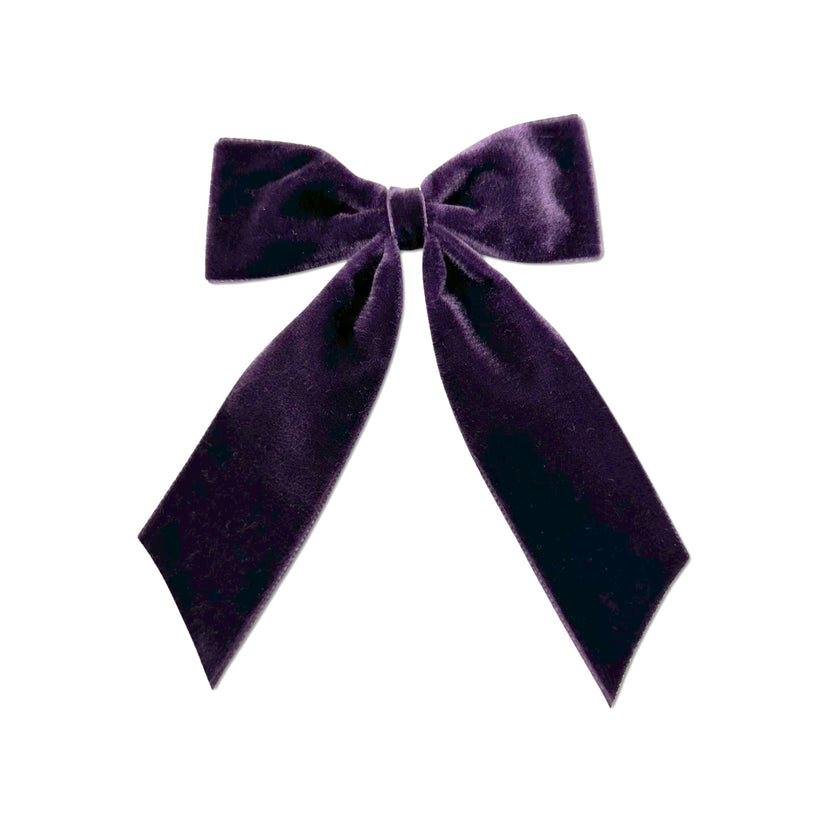 Big Velvet Bow, Sugarplum Purple