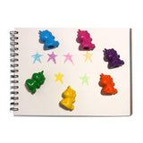 Unicorn Party Finger Crayons - Set of 6