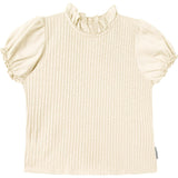 Mipounet SS26 Zoe Flammé, E T Shirt Ecru