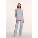 Gisele TENCEL™ Short Sleeve & Pant PJ Set, Purple