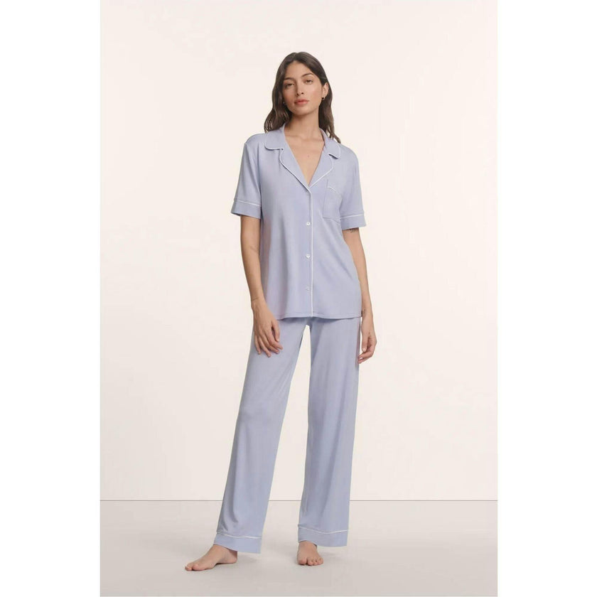 Gisele TENCEL™ Short Sleeve & Pant PJ Set, Purple