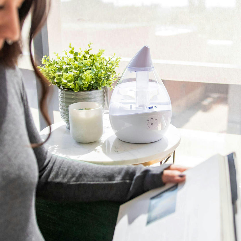 x HALLS® Droplet Cool Mist Humidifier