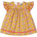 Maeve Ruffle Sleeve Baby Dress, Multi