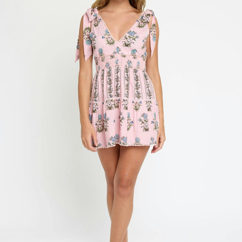 Jaclyn Mini Dress in A Moment In Time