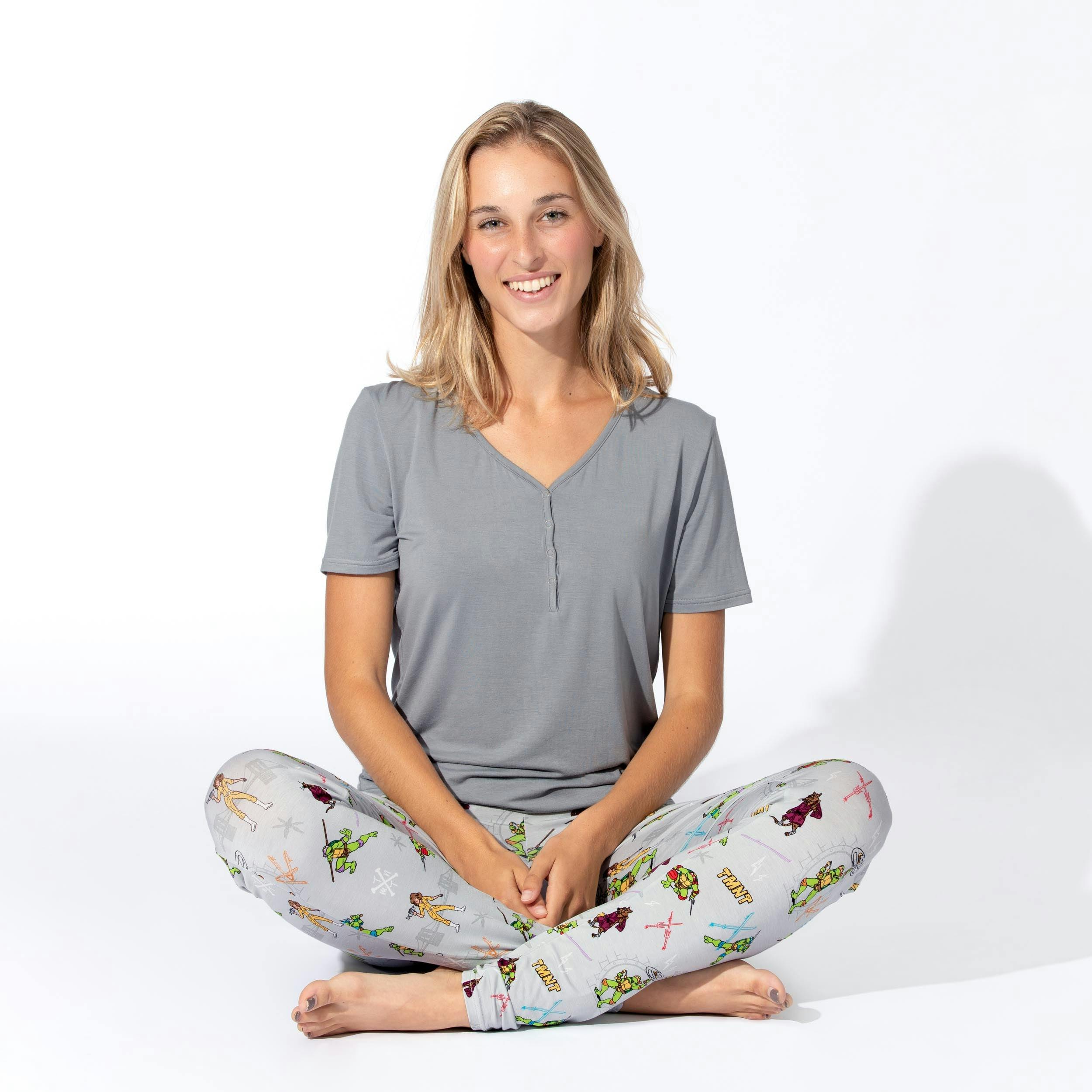 Teenage Mutant Ninja Turtles Retro Bamboo Women's Pajama Set