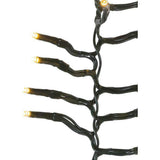 480-Light 16-Foot Connectable Warm White LED Cluster Garland