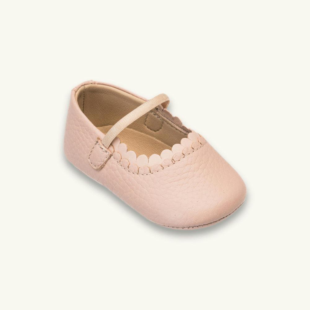 Ava Baby Ballet Flat | Pink Leather