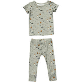 Short Sleeve Lounge Set