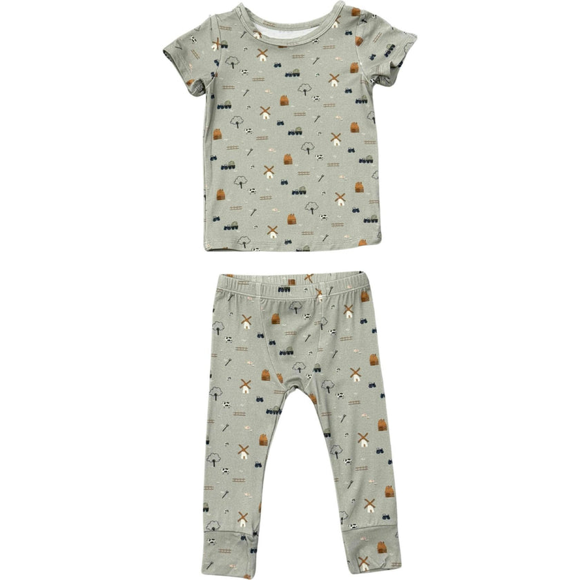 Short Sleeve Lounge Set