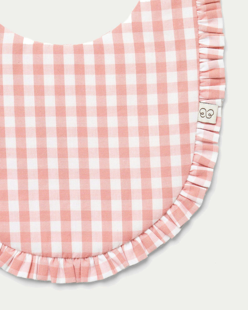 Bib - Gingham Check