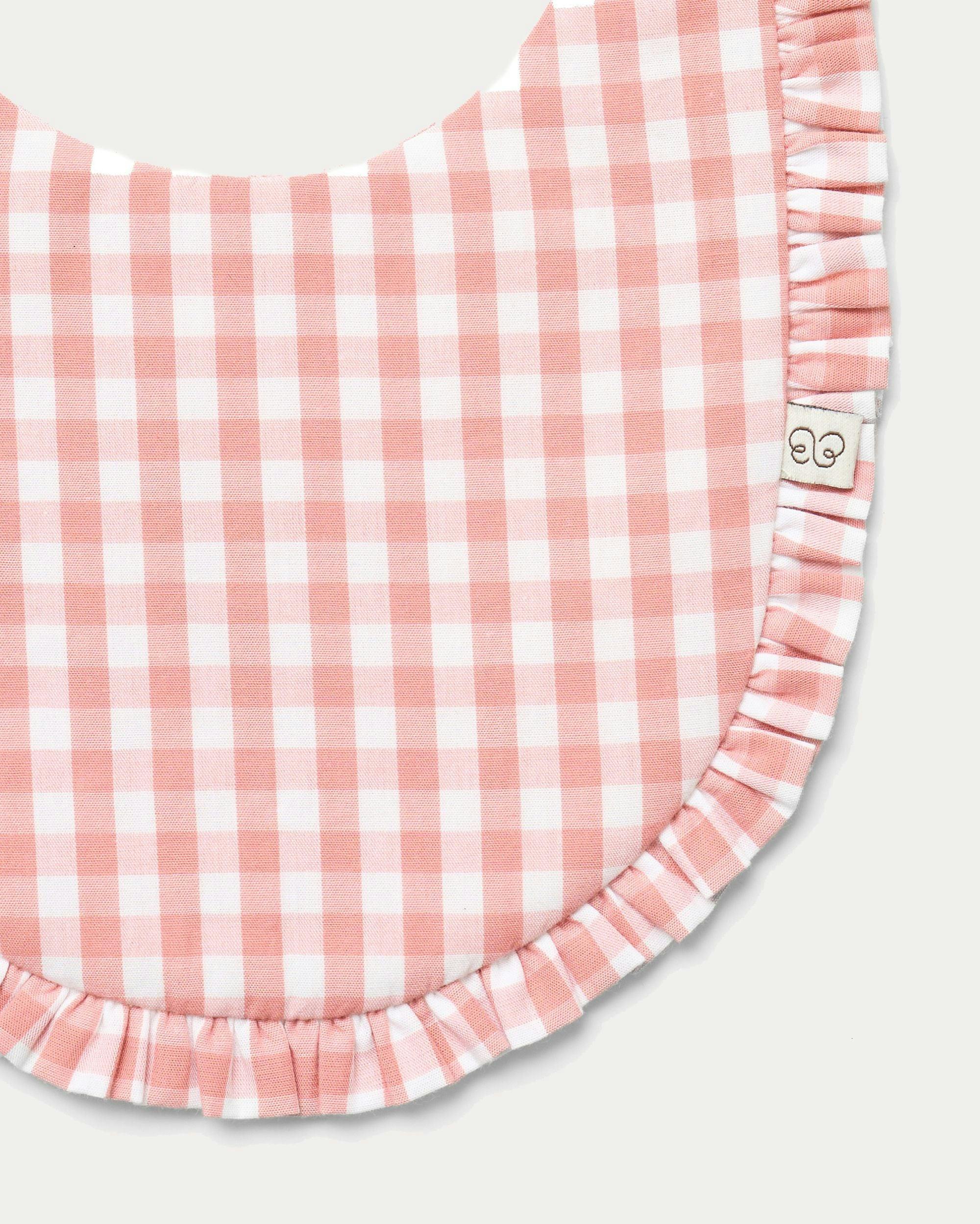 Bib - Gingham Check