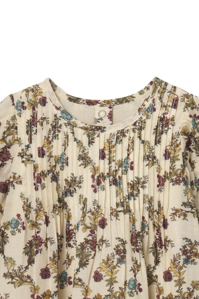 Charlotte Dress in Harvest Toile