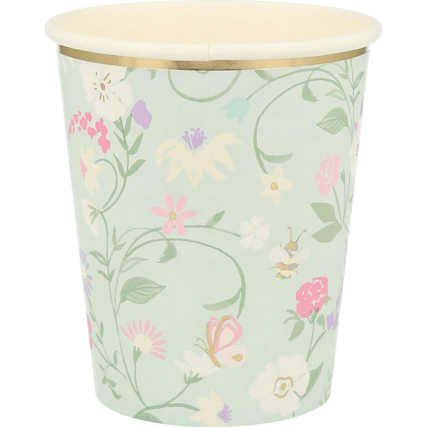 Meri Meri x Ladurée Paris Floral Cups