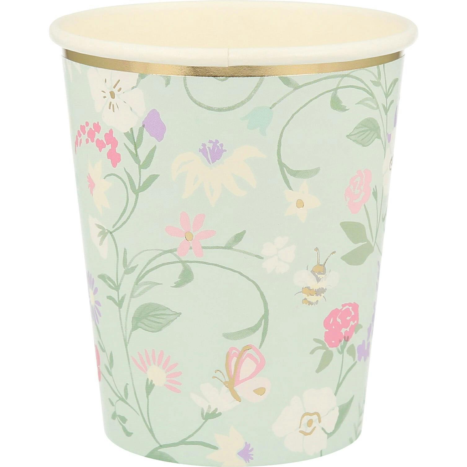 Meri Meri x Ladurée Paris Floral Cups