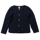 Merle Knit Cardigan, Navy