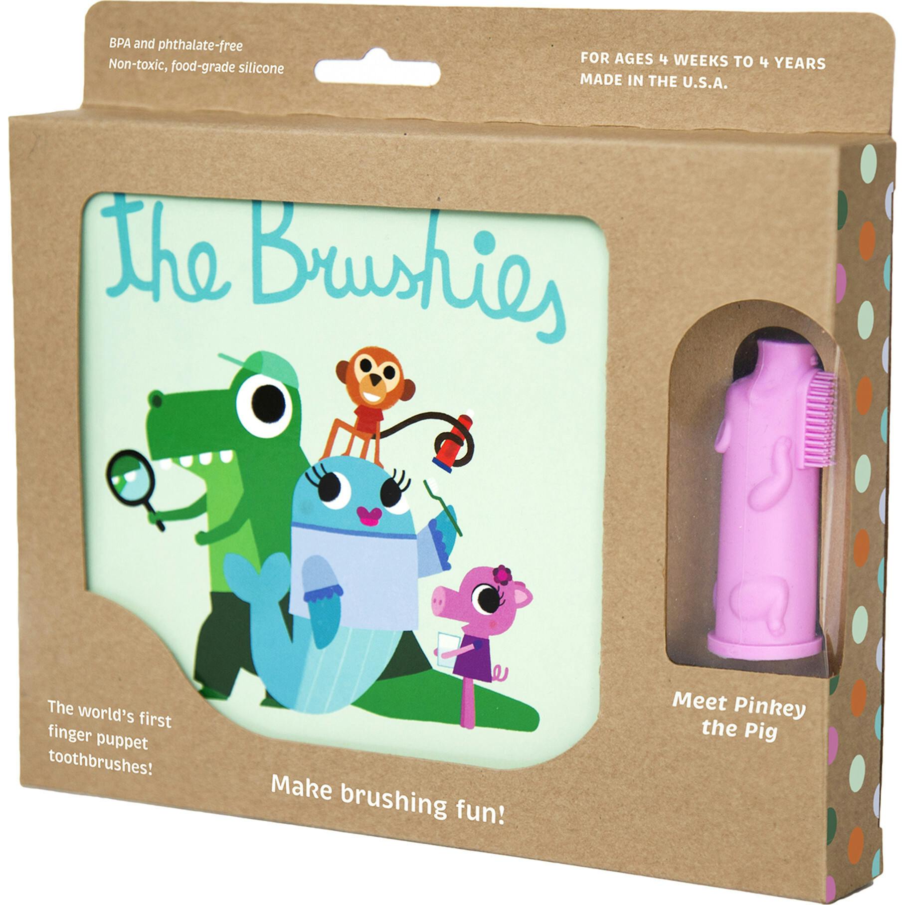 Pinky the Pink Toothbrush with Book