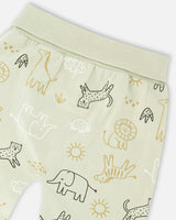 Organic Cotton Jersey Onesie And Cotton Rib Shortall Set