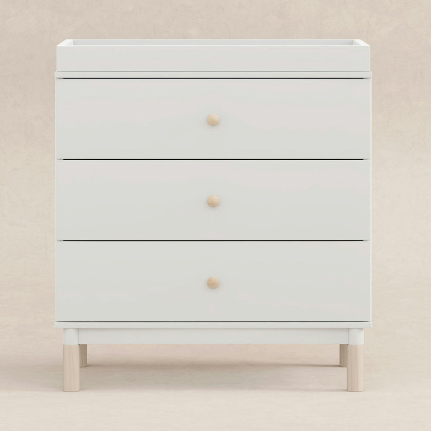 Babyletto Gelato 3-Drawer Compact Changer Dresser with Removable Changing Tray (34")