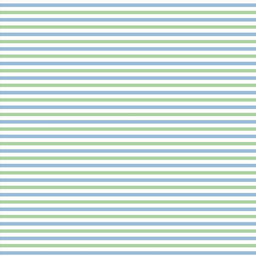 Will Boys' Performance Polo by LH Sport - Club Stripe Blue Green