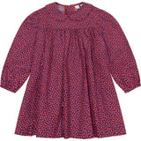 Ginny Peter Pan Collar Dress, Red