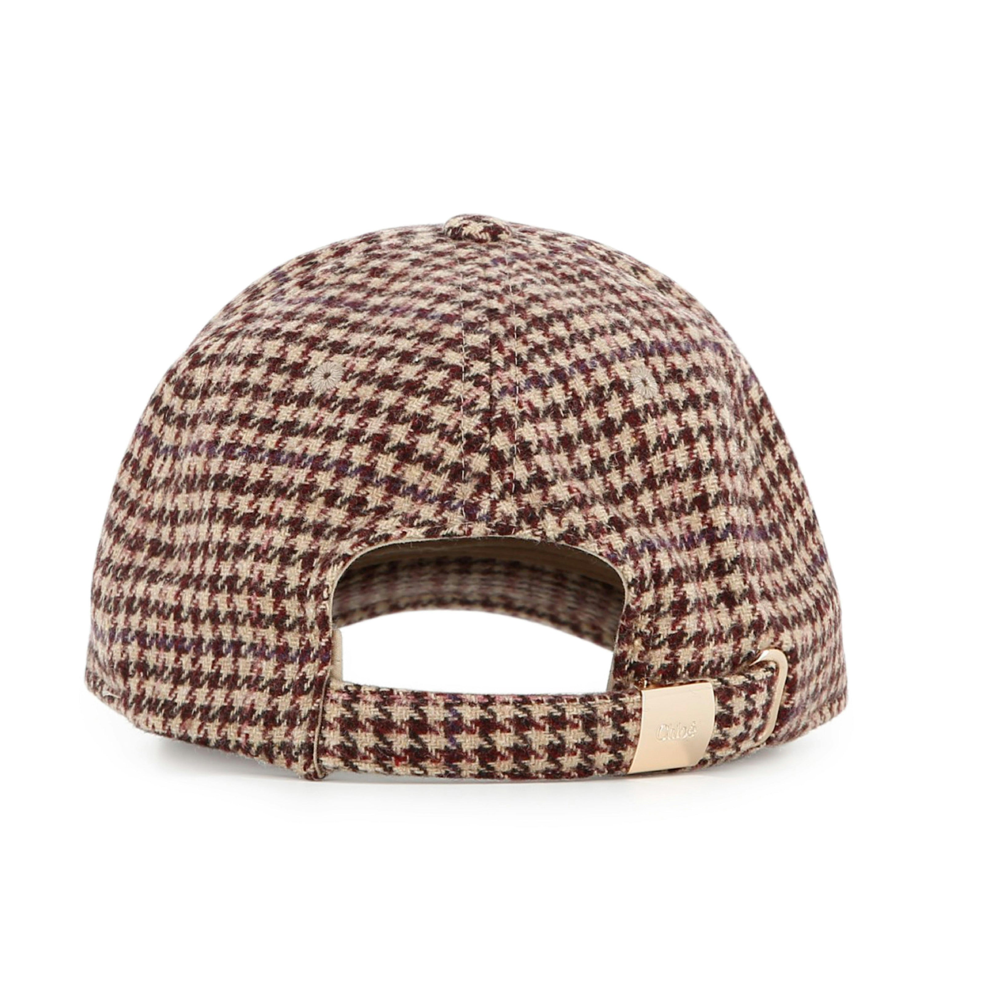 Houndstooth Logo Cap