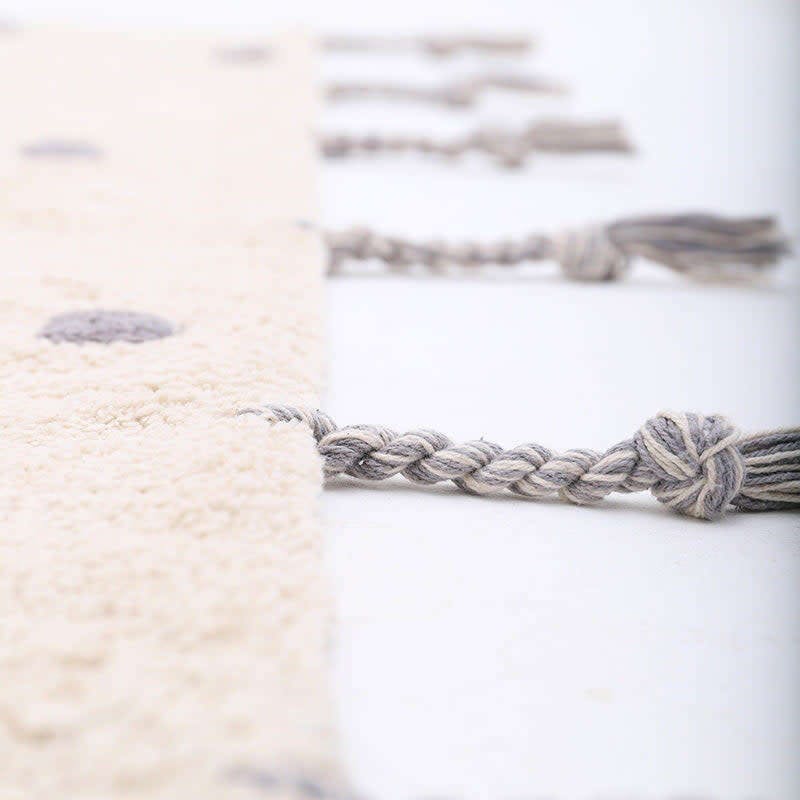 Numi Braided Tassel Rectangular Rug