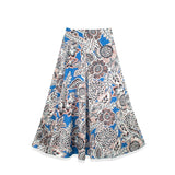 FLORAL PRINTED SLIP SKIRT