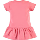 Short Sleeve Drop Peplum Waist T-Shirt Dress
