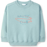 LARANJINHA Sailing Day Sweatshirt - Petrol Blue