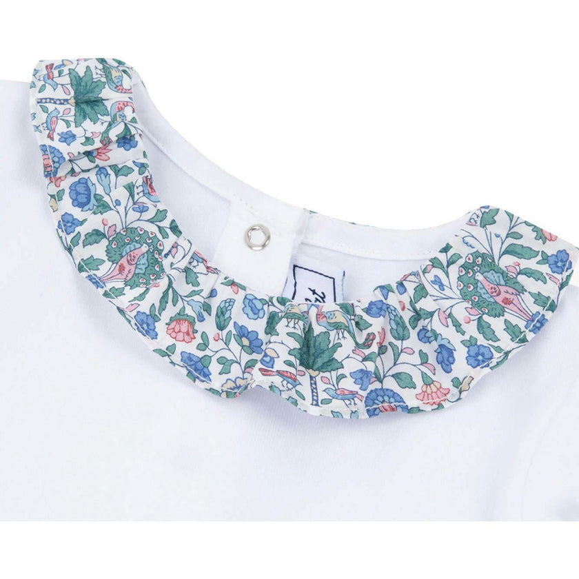 TARTINE ET CHOCOLAT Liberty Pants Baby Set - Blue Fleur