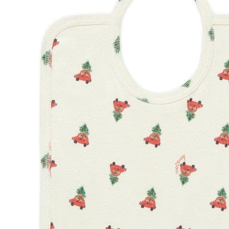 BONTON Holiday Cars Baby Bib