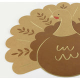Folk Turkey Paper Placemats