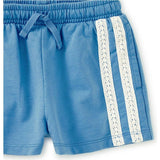Crochet Sporty Shorts, Blue