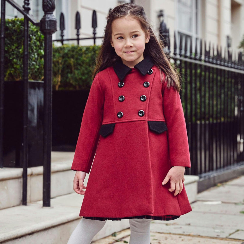 Piccadilly Dress Coat - Theatrical Red
