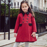Piccadilly Dress Coat - Theatrical Red