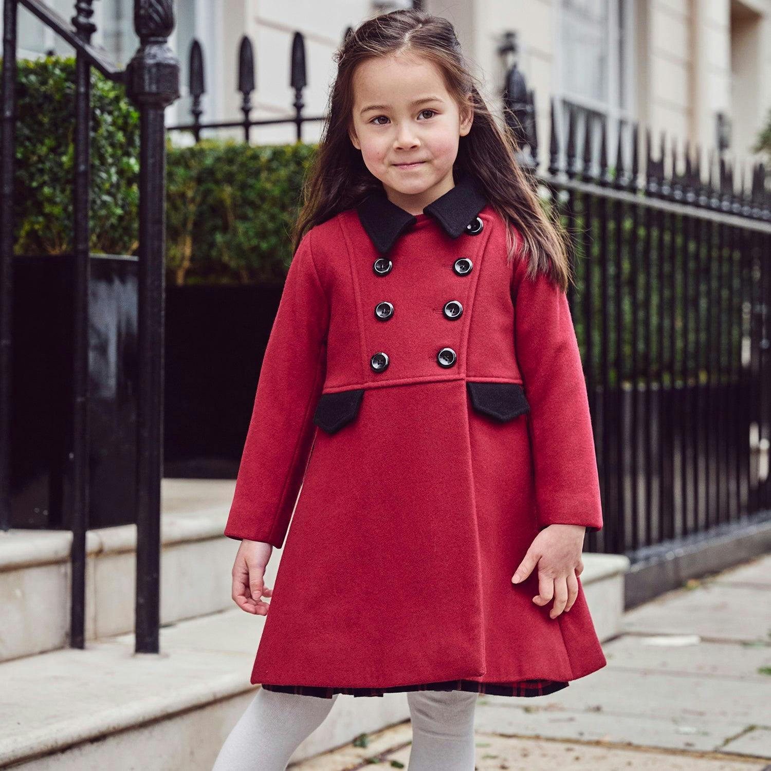 Piccadilly Dress Coat - Theatrical Red